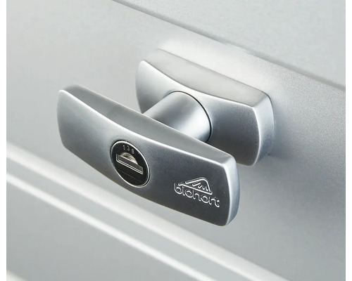 Logo Biohort s rukojetí a zámkem