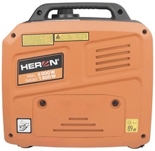 Elektrocentrála Heron s maximálním výkonem 2000 W a jmenovitým výkonem 1800 W.