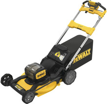 Akumulátorová sekačka na trávu DeWalt se sběrným košem