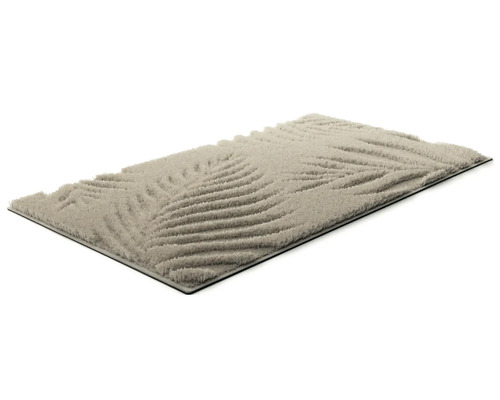 Obdélníkový koupelnový koberec s rostlinným vzorem