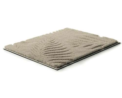 Béžová čisticí rohožka se vzorem