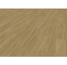 Detail vinylové podlahy s dřevěným vzhledem.