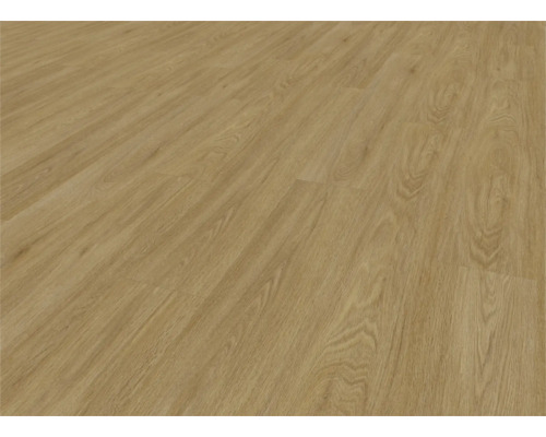 Detail vinylové podlahy s dřevěným vzhledem.