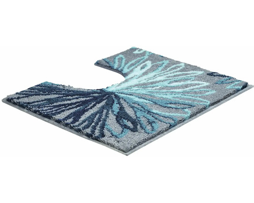 WC předložka s květinovým vzorem