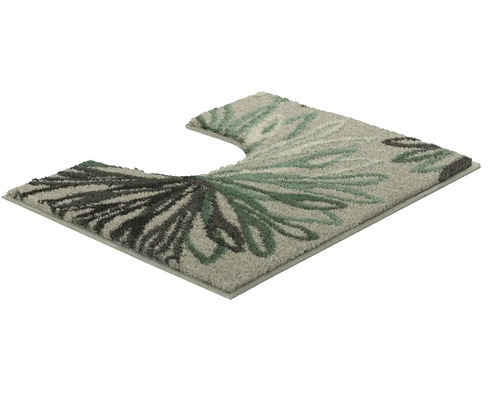 Koupelnový kobereček ve tvaru U se vzorem