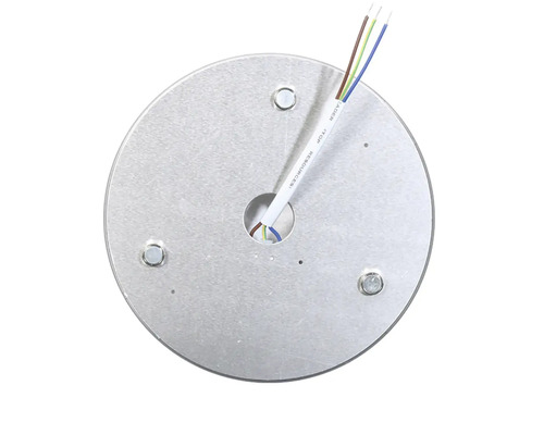 Kulatý kovový stropní držák s kabelovým připojením