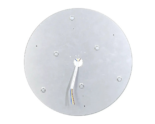 Kulatá stropní konzole s kabelem a montážními otvory