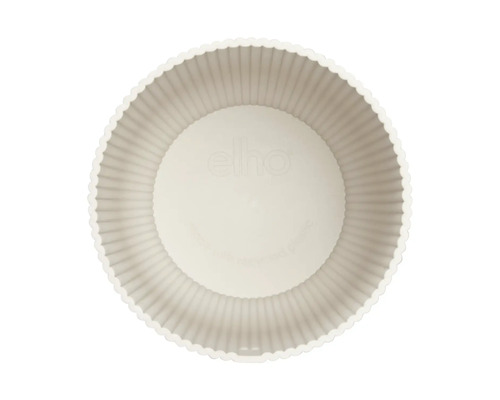 Kulatá tvarovaná miska na rostliny shora