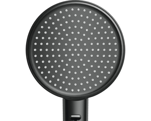 Kulatá sprchová hlavice s několika tryskami