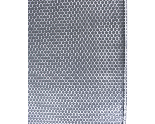 Detail hliníkové voštinové desky