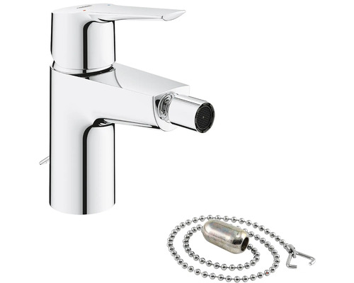 Lesklá bidetová páková baterie s táhlovou výpustí