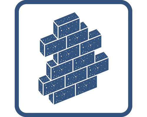 Symbol zdiva pro stavební materiál