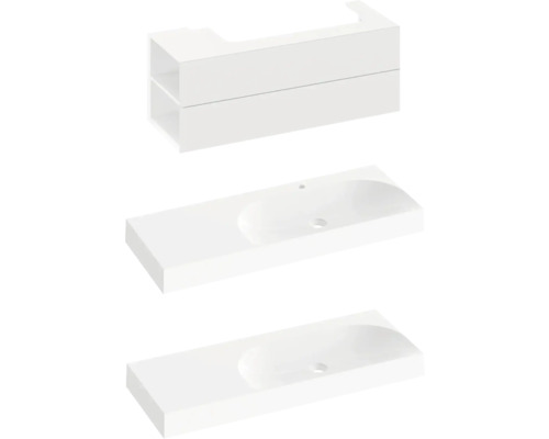 Umyvadlo se skříňkou pro koupelnu