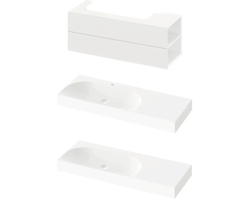 Umyvadlo se skříňkou do koupelny