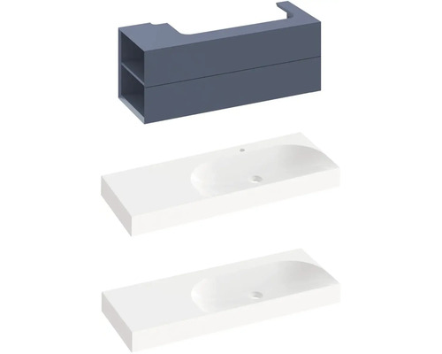 Skříňka pod umyvadlo se dvěma umyvadly