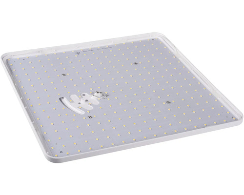 Čtvercové LED stropní svítidlo s bílým rámem
