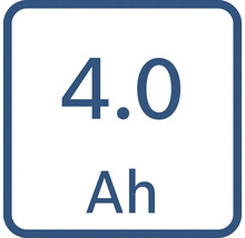 Symbol 4,0 ampérhodin