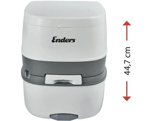 Kempingová toaleta Enders s výškou 44,7 cm