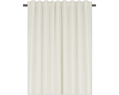 Záclona se závěsem na řasící pásce