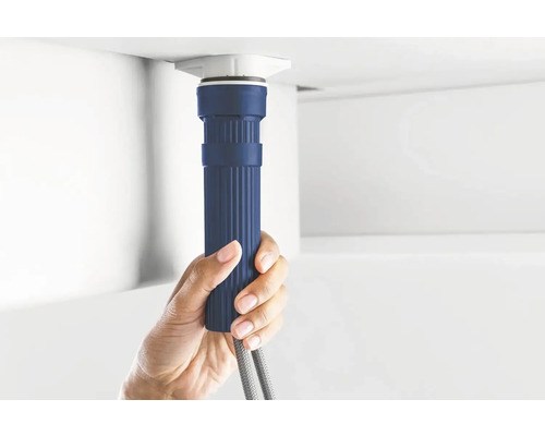 Nainstalovaný sifon pod umyvadlem