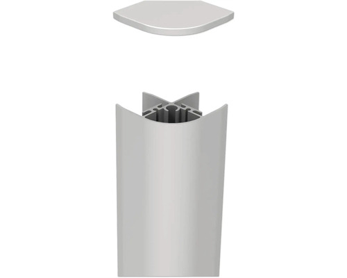 Rohový profil s krytem pro interiérové úpravy