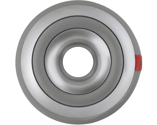 Šedý nástroj na děrovku shora