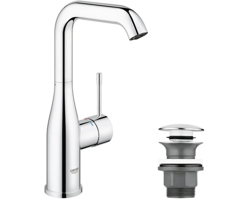 Logo Grohe Umyvadlová baterie s odtokovou soupravou