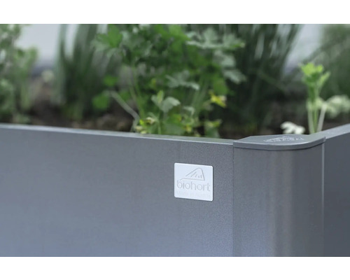 Zvýšený záhon s logem Biohort