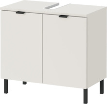 Skříňka pod umyvadlo se dvěma dvířky a nožičkami