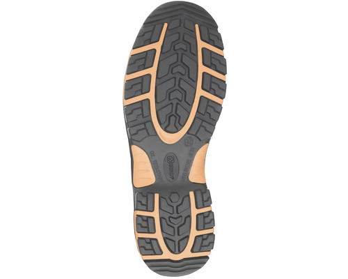 Podrážka pracovní obuvi s profilem a protiskluzovou úpravou