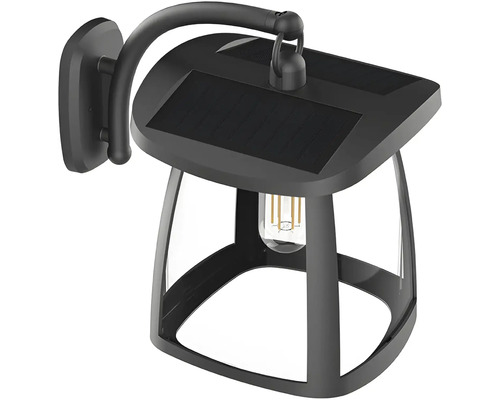 Solární lampa pro montáž na stěnu se světelným zdrojem