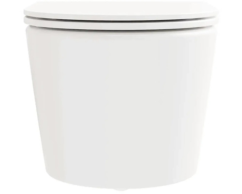 Závěsný klozet s hlubokým splachováním z sanitární keramiky