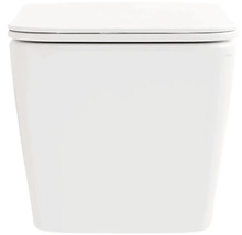 Závěsné hluboké splachovací WC s uzavřeným splachovacím kruhem