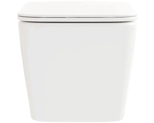 Závěsné hluboké splachovací WC s uzavřeným splachovacím kruhem