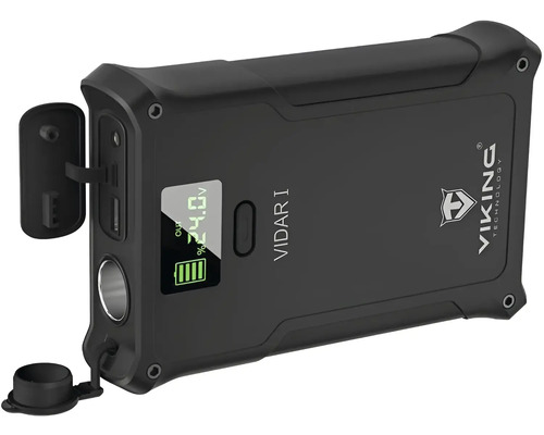 Přenosná napájecí stanice Viking Vidar I s porty a LCD displejem