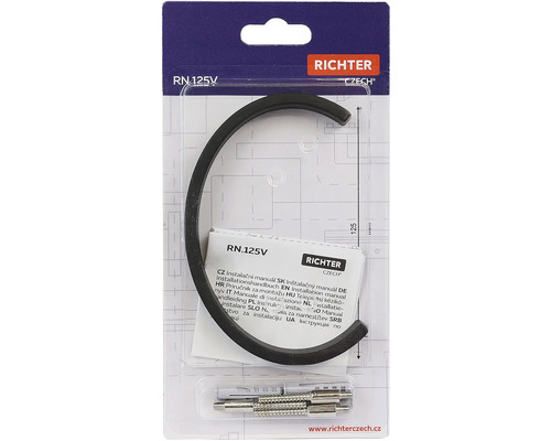 Upevňovací sada rozety Richter pro standardní ventily