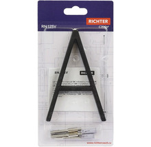 Písmeno A pro popis čísel domů včetně upevňovacího materiálu