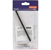 Richter Czech Čtyřhran pro kliku dveří 125 mm v sadě s upevňovacím materiálem