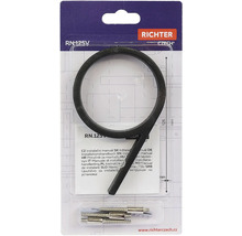 Připojovací oblouk spotřebiče Richter s upevňovacím materiálem