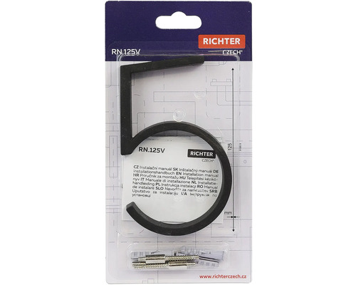 Domovní číslo 5 z materiálu včetně upevňovacího materiálu