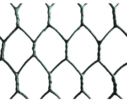 Detailní záběr na šestihranné pletivo