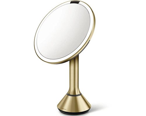 Volně stojící kosmetické zrcadlo s osvětlením