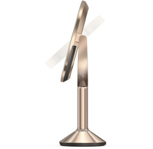 Kosmetické zrcadlo se stojanem a nastavitelnou hlavou zrcadla