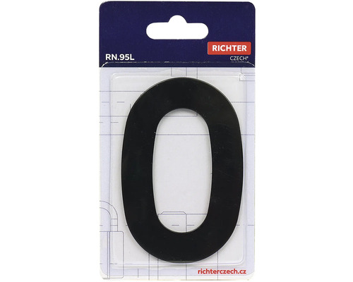 Číslo domu Richter 0 pro označení budov