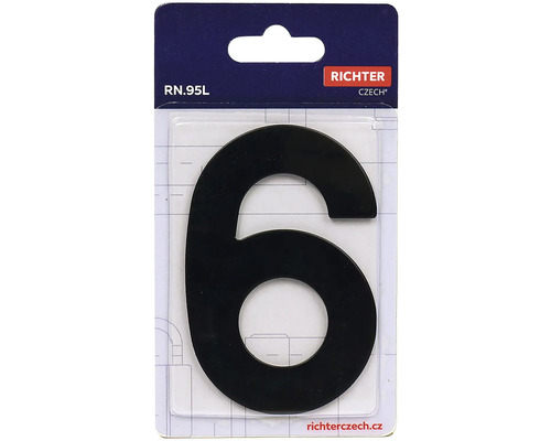Číslo domu šest od Richter Czech v blistru