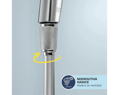 Sprchová hadice Grohe s ochranou proti zkroucení