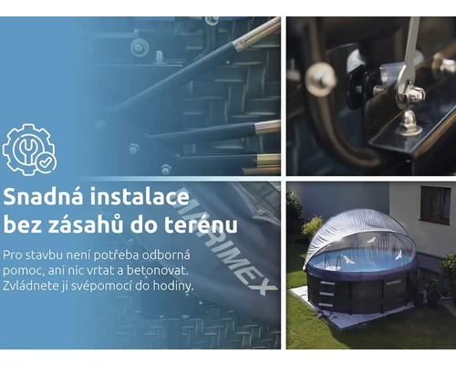 Montáž bazénu Marimex s montážním návodem