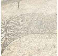 Detail tapety s motivem listů