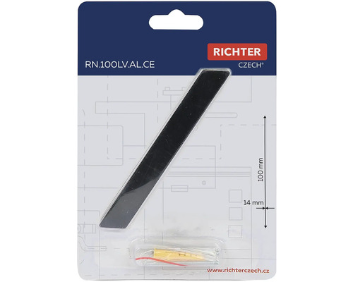 Richter Czech Jmenovka na poštovní schránku, 100 x 14 milimetrů