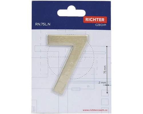 Richter Číslo domu 7, 75 milimetrů